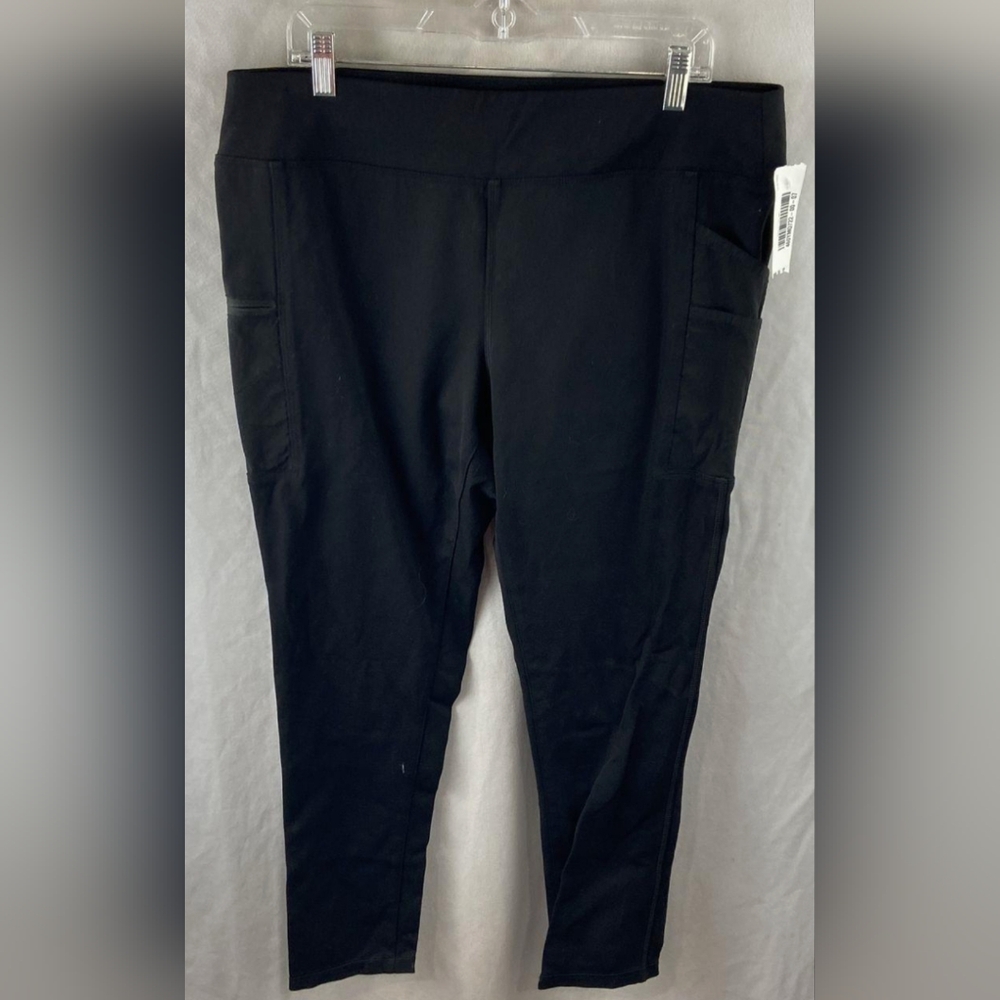 Carhartt Womens Black Force Utility Pocket Leggings Size XL MSRP $59.99 - Picture 1 of 6